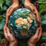 top-view-people-caring-mother-nature